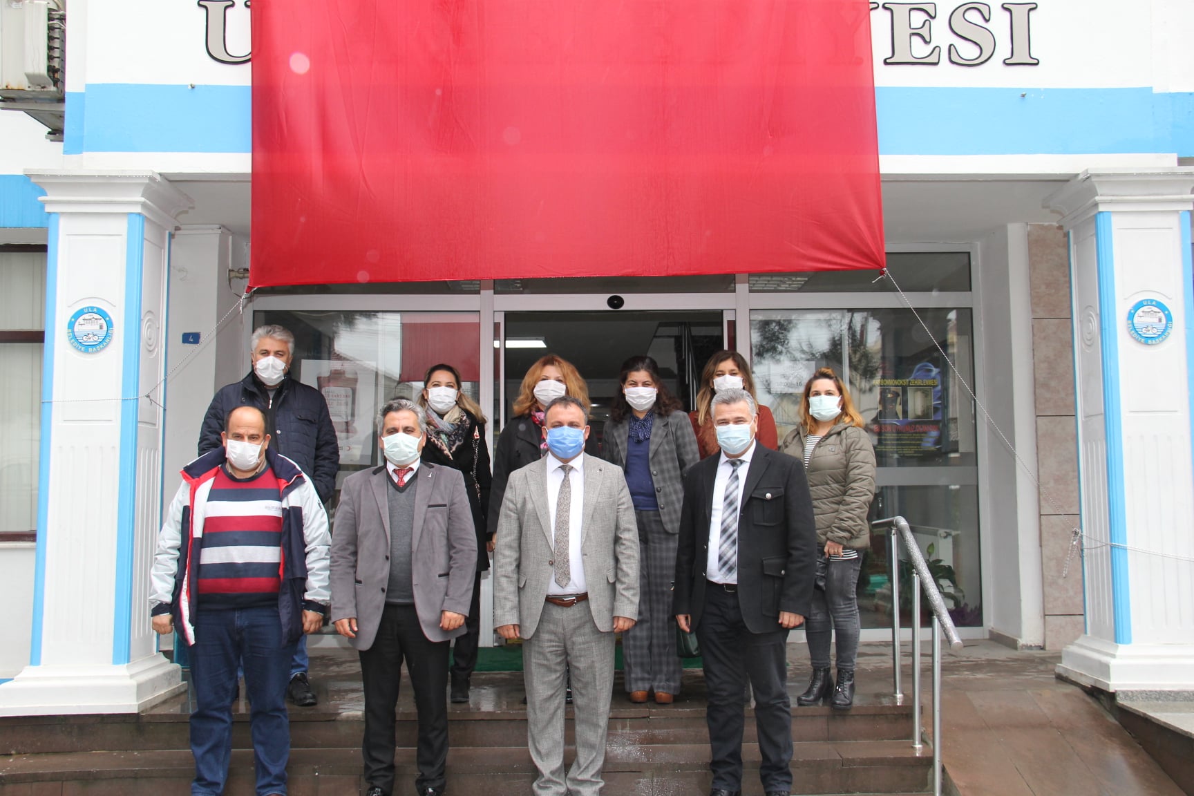 Muğla Sıtkı Koçman Üniversitesi İdari Mali İşler Daire Başkanı Sn. Aytekin Buşuk Ve Çalışma Arkadaşları Ziyarette Bulundular
